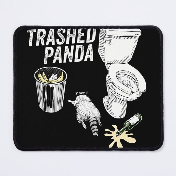 Item preview, Trashed Panda Funny Raccoon Meme Trash Panda Humor Gift designed and sold by IrinaVeradeLeal.
