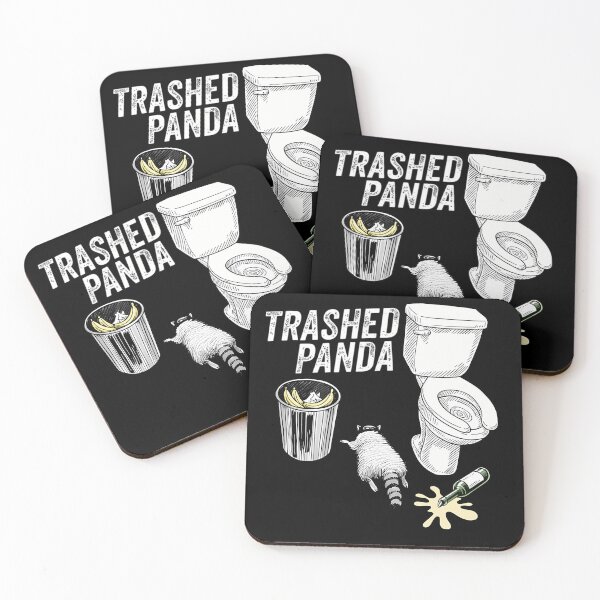 Item preview,  Trashed Panda Funny Raccoon Meme Trash Panda Humor Gift designed and sold by IrinaVeradeLeal.