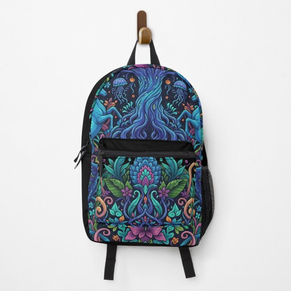 Item preview, Avatar-Inspired Pandora Forest Art – Bioluminescent Fantasy Jungle Nature designed and sold by alllyxispace.