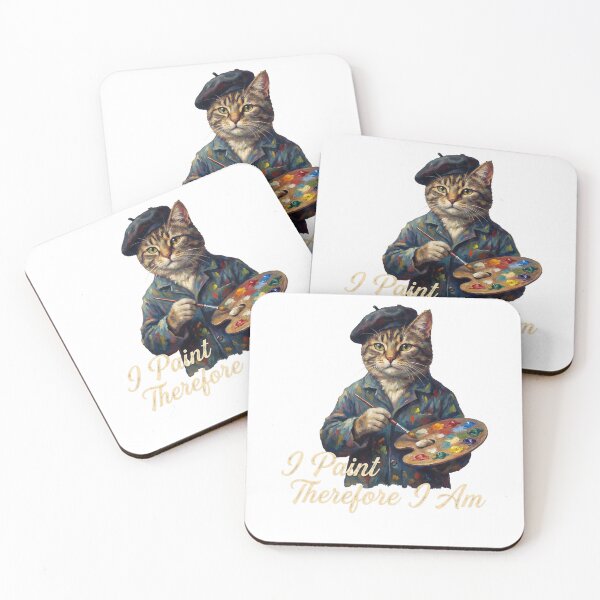 Item preview, I Paint, Therefore I Am designed and sold by Quillway.