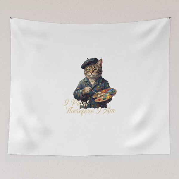 Item preview, I Paint, Therefore I Am designed and sold by Quillway.