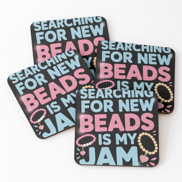 Item preview, Searching for New Beads is My Jam Loving designed and sold by Libbysharts.