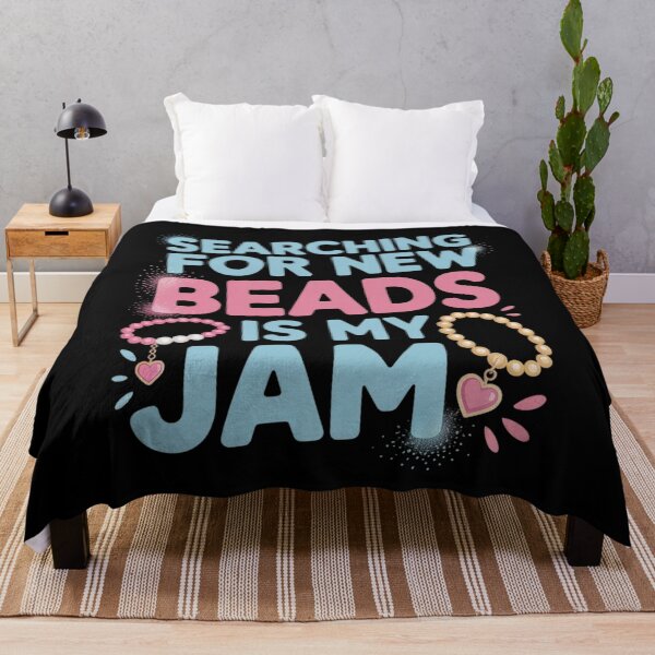 Item preview, Searching for New Beads is My Jam Loving designed and sold by Libbysharts.
