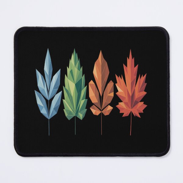 Item preview, Seasonal Geometric Leaves Nature Low Poly Leaf designed and sold by Libbysharts.