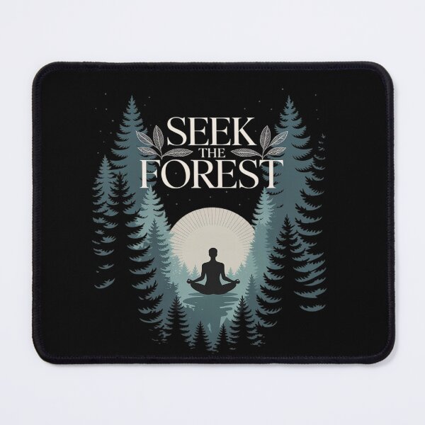 Item preview, Seek the Forest Find Yourself Cottagecore Nature designed and sold by Libbysharts.