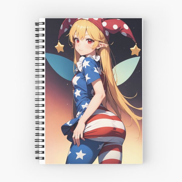 Item preview, Clownpiece Touhou - Hell Fairy Stars and Stripes Anime Girl Art designed and sold by iloveanimechibi.