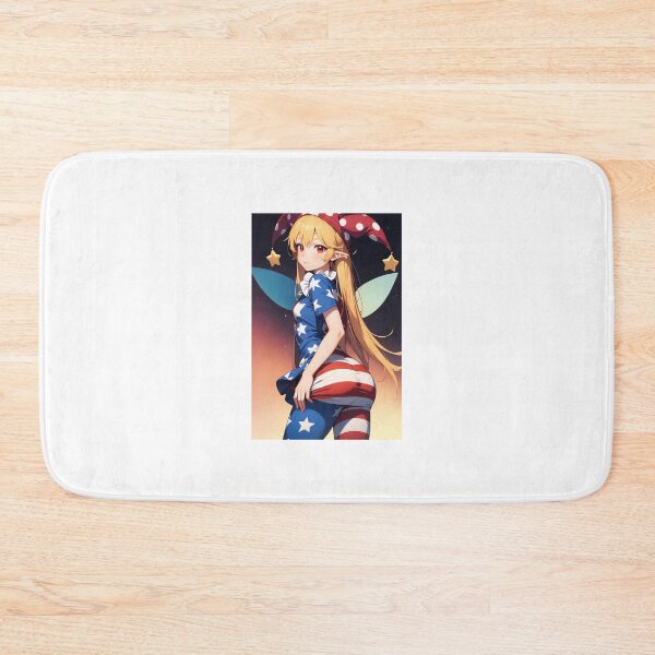 Item preview, Clownpiece Touhou - Hell Fairy Stars and Stripes Anime Girl Art designed and sold by iloveanimechibi.