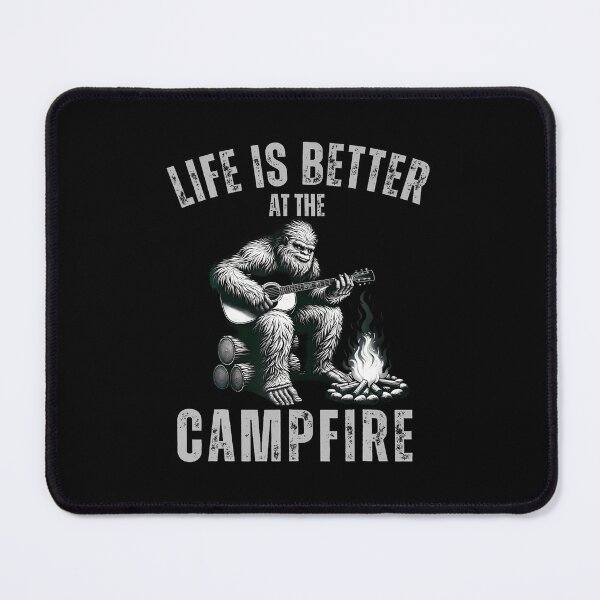 Item preview, Camping Rock Bigfoot Guitar Life Is Better At The Campfire designed and sold by desuyomoskov7.