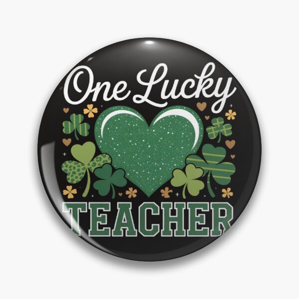 Item preview, St Patricks Day Women's Shamrock Buffalo Plaid Teacher designed and sold by MaryTaylor3.