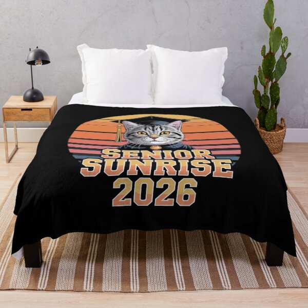 Item preview, Senior Sunrise 2026 Graduation Last First Day Cat designed and sold by Libbysharts.