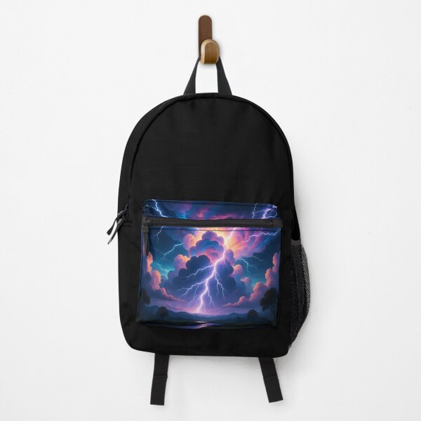 Item preview, Artistic view of a thunderstorms with lighting. designed and sold by Nomad-Maynard.