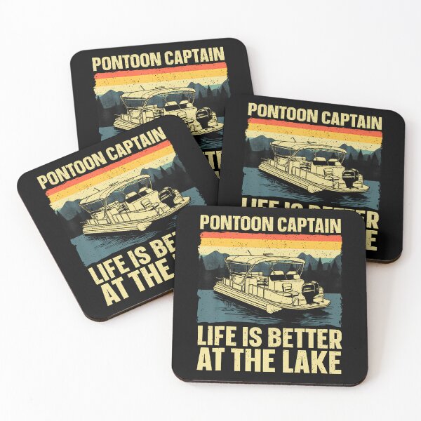 Item preview, Funny Pontoon Captain Art For Pontoon Boat Lover designed and sold by desuyomoskov7.