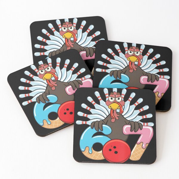 Item preview, Funny Bowling Turkey 607 Six Seven Score Design designed and sold by LashondaGreen89.