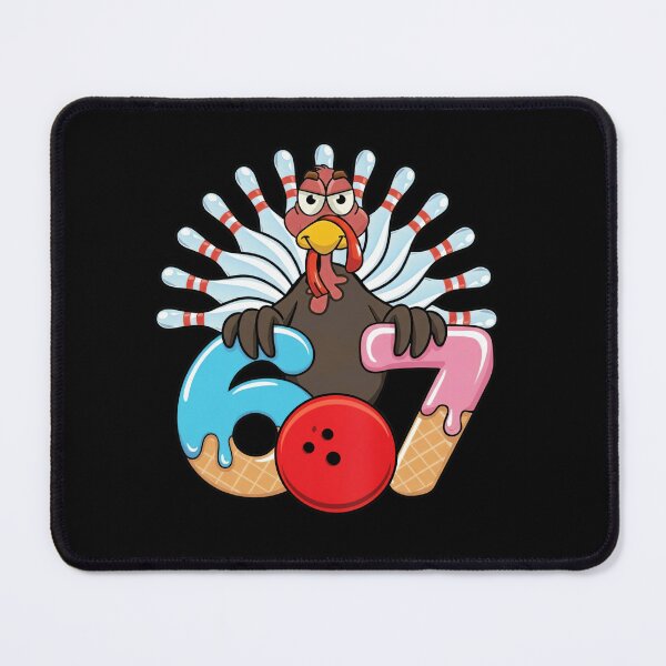 Item preview, Funny Bowling Turkey 607 Six Seven Score Design designed and sold by LashondaGreen89.