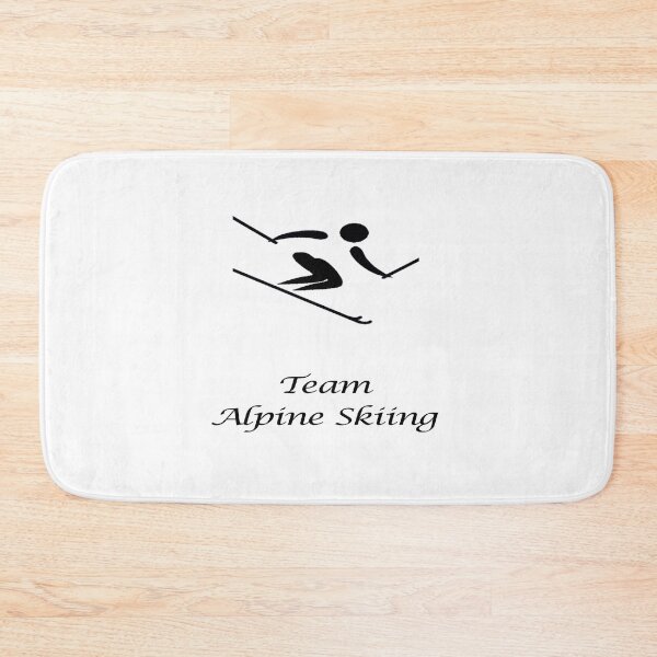 Item preview, ZPS Winter Sports Team Alpine Skiing Black designed and sold by ZaryaParx.