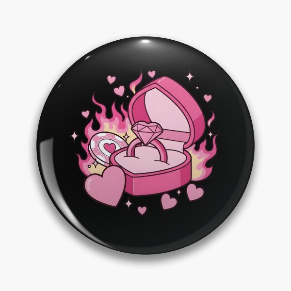 Item preview, Couple Valentines Day Pink Valentine Couple  designed and sold by KroghDs.