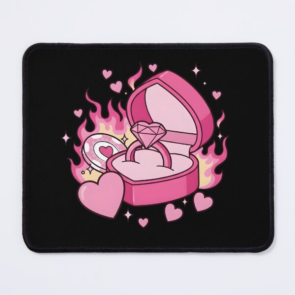 Item preview, Couple Valentines Day Pink Valentine Couple designed and sold by KroghDs.