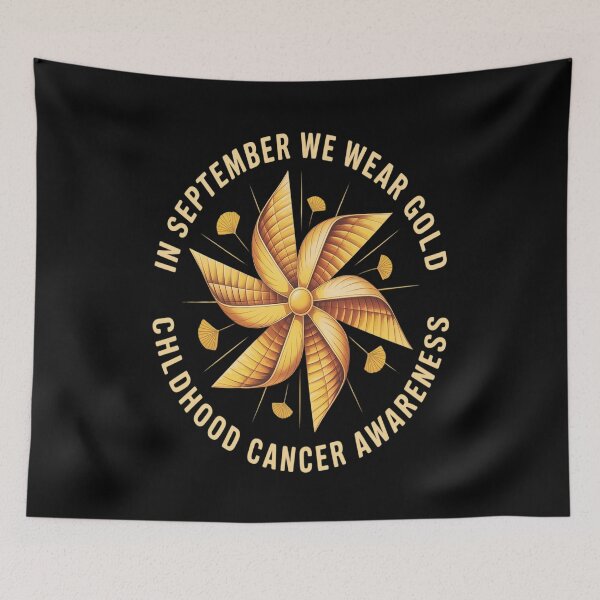 Item preview, September We Wear Gold Childhood Cancer Awareness designed and sold by Libbysharts.