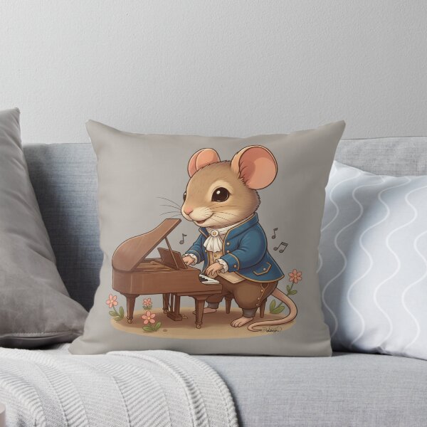 Item preview, Charming Mouse Maestro Plays Classical Pieces on His Grand Piano designed and sold by DakotaPoppin.