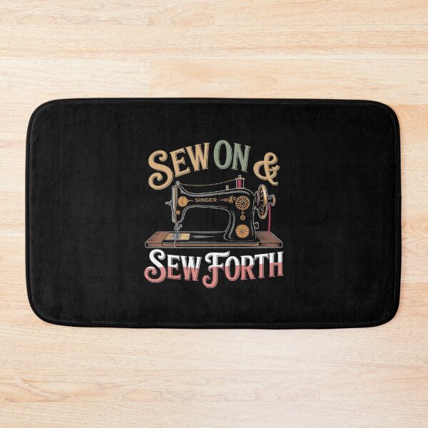 Item preview, Sew On & Sew Forth Funny Vintage Sewing Machine designed and sold by Libbysharts.