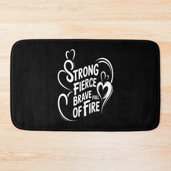 Item preview, She is Strong Fierce Brave Full of Fire designed and sold by Libbysharts.