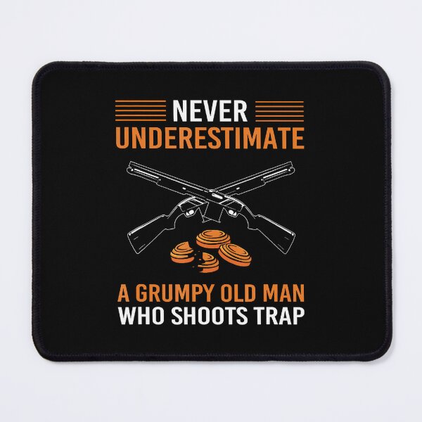 Item preview, Trap Shooting Humor A Grumpy Old Man Who Trap Shoots designed and sold by desuyomoskov7.