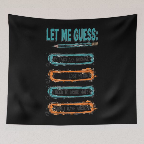 Item preview, Let Me Guess Funny Doctors Nurses Medical Sarcasm Checklist designed and sold by mischwpwarso.