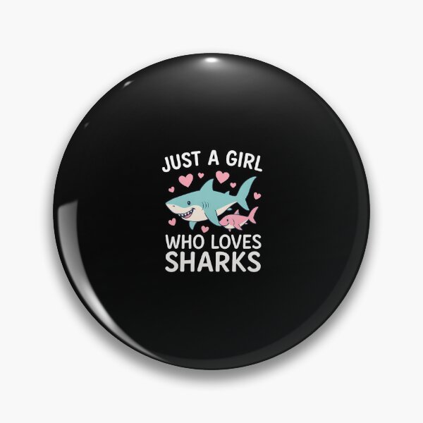 Item preview, Just A Girl Who Loves Sharks - Wildlife Sea Lover designed and sold by cordfried3h.