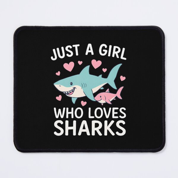 Item preview, Just A Girl Who Loves Sharks - Wildlife Sea Lover designed and sold by cordfried3h.