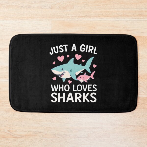 Item preview, Just A Girl Who Loves Sharks - Wildlife Sea Lover designed and sold by cordfried3h.