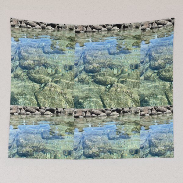 Item preview, Fish in Clear Ocean Water designed and sold by TrisaThyme.