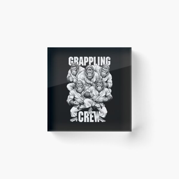 Item preview, Gorilla Jiu Jitsu Ju Jutsu Mma Bjj Funny Grappling Crew designed and sold by PieLeuschw.