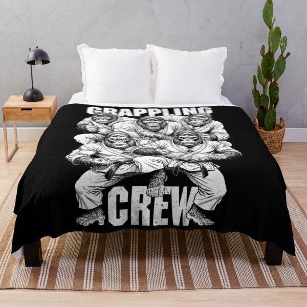 Item preview, Gorilla Jiu Jitsu Ju Jutsu Mma Bjj Funny Grappling Crew designed and sold by PieLeuschw.