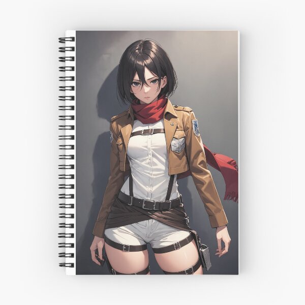 Item preview, Mikasa Ackerman - Attack on Titan Scout Regiment Anime Warrior Art designed and sold by iloveanimechibi.