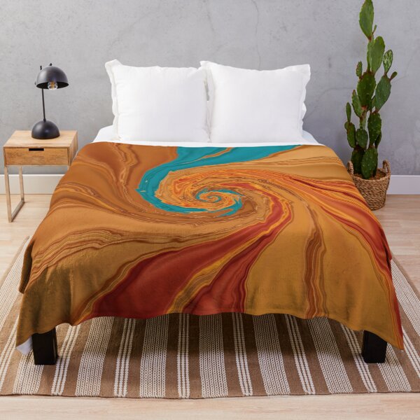 Item preview, Desert Current – Warm Abstract Desert Flow Art, Modern Earth-Tone Fluid Design designed and sold by Pixel flow studio.