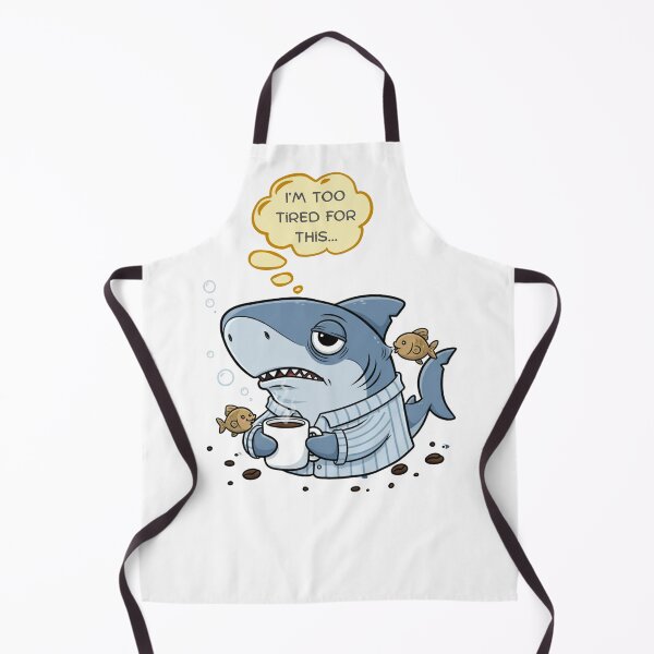 Item preview, Tired Shark designed and sold by Artisserie Design Lab.