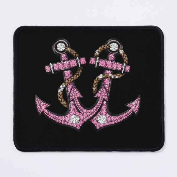 Item preview, Pink Anchors Couple Valentines Day designed and sold by KroghDs.