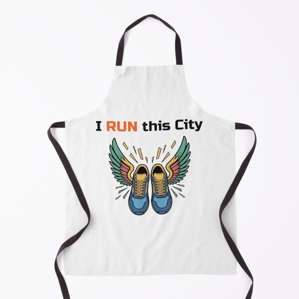 Item preview, I Run This City Running Shoes | Runner’s Motivation Apparel & Gift designed and sold by endurothreads.