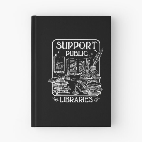 Item preview, Groovy Support Your Local Library Book Reader Lover Bookworm designed and sold by mischwpwarso.
