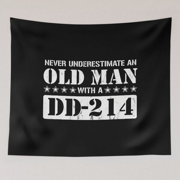 Item preview, Dd 214 Alumni Never Underestimate An Old Man With A Dd-214 designed and sold by cordfried3h.