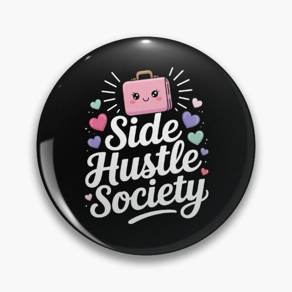 Item preview, Side Hustle Society Retro Briefcase Character designed and sold by Tatianamiobi.