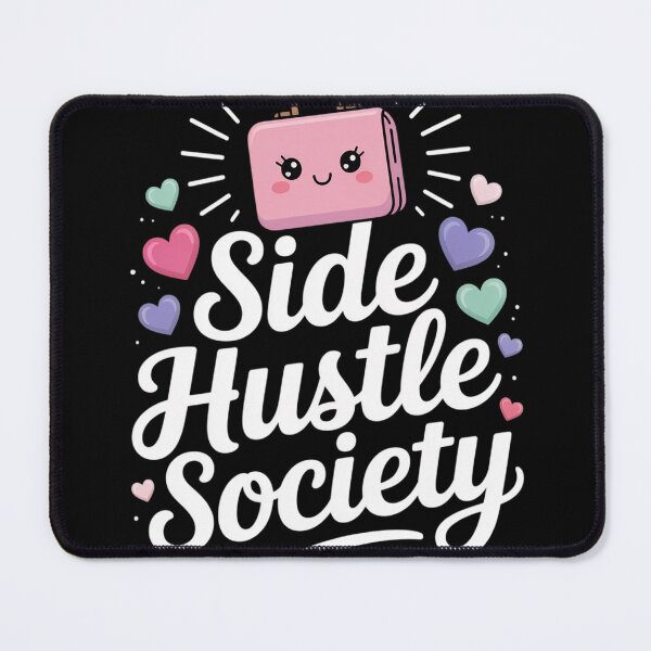 Item preview, Side Hustle Society Retro Briefcase Character designed and sold by Tatianamiobi.