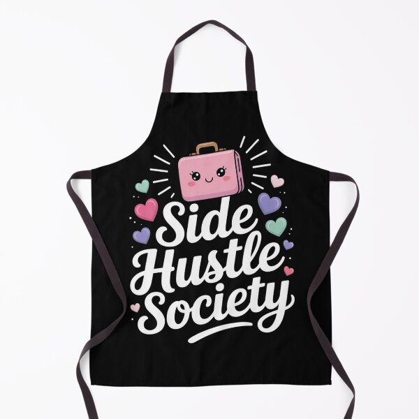 Item preview, Side Hustle Society Retro Briefcase Character designed and sold by Tatianamiobi.