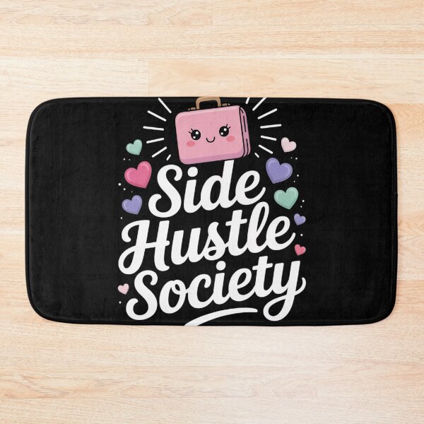 Item preview, Side Hustle Society Retro Briefcase Character designed and sold by Tatianamiobi.