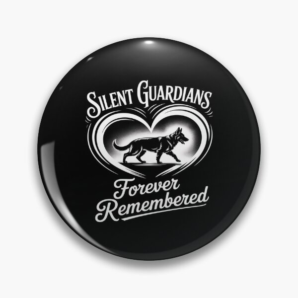 Item preview, Silent Guardians Forever Remembered Military K9 designed and sold by Tatianamiobi.