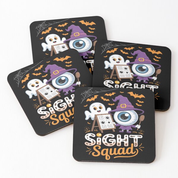 Item preview, Sight Squad Halloween Ghost and Eyeball Optometry designed and sold by Tatianamiobi.