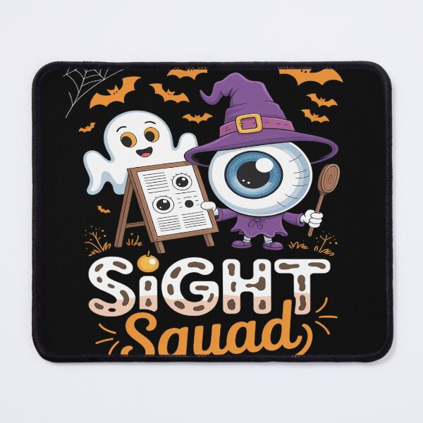Item preview, Sight Squad Halloween Ghost and Eyeball Optometry designed and sold by Tatianamiobi.