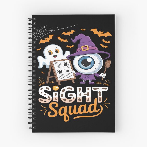 Item preview, Sight Squad Halloween Ghost and Eyeball Optometry designed and sold by Tatianamiobi.