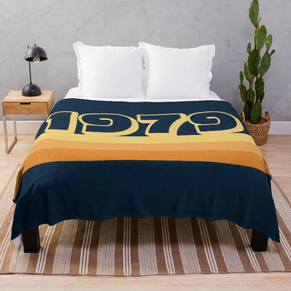 Item preview, Retro Vibes: 1979 Sunset Stripes designed and sold by wobblyfrogs.