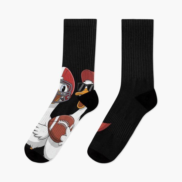 Item preview, Silly Goose Duck Football Game Day Go Cheer Red designed and sold by Tatianamiobi.